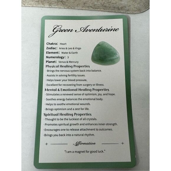 ✨Green Aventurine- Gemstone Beaded Stretch Bracelet - Picture 3 of 3